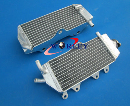 Aluminum Radiator & Blue Hose for Yamaha YZ125 (2002-2004)