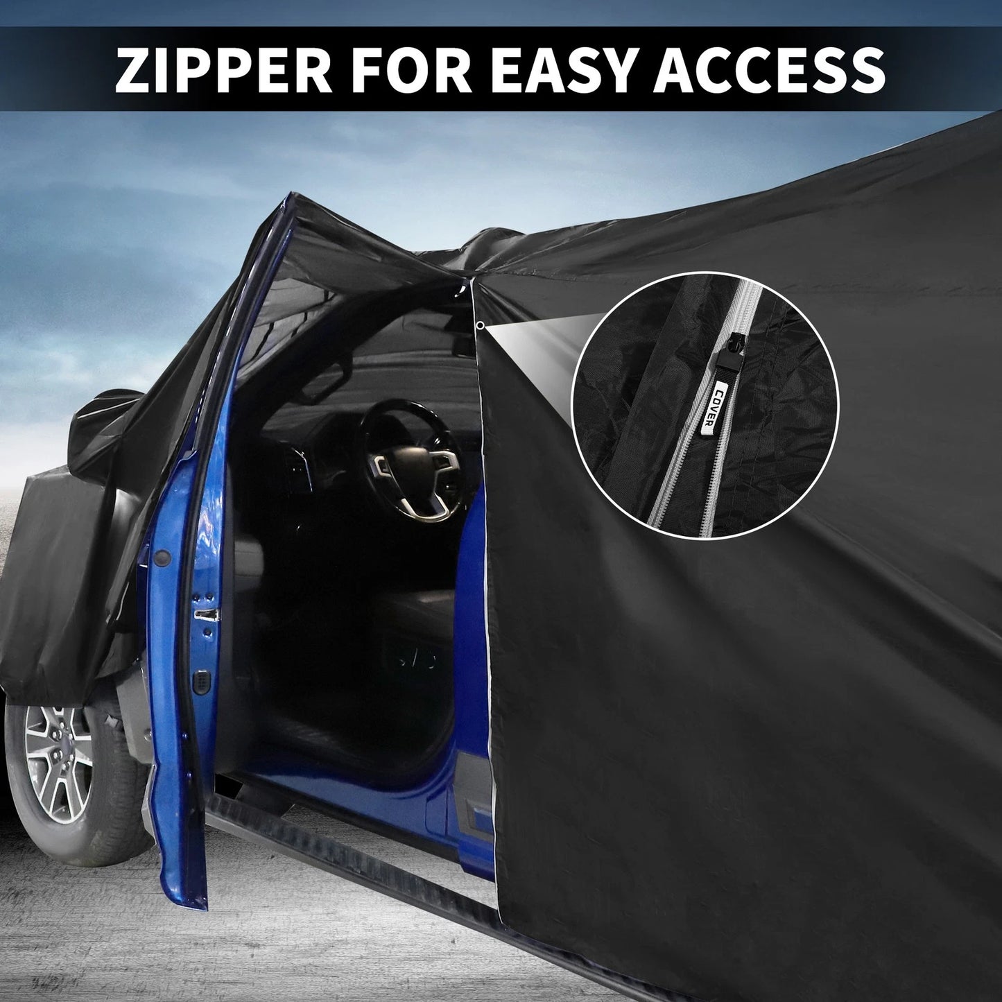 Waterproof Aluminum Film Car Cover for Ford Expedition (2018-2023)