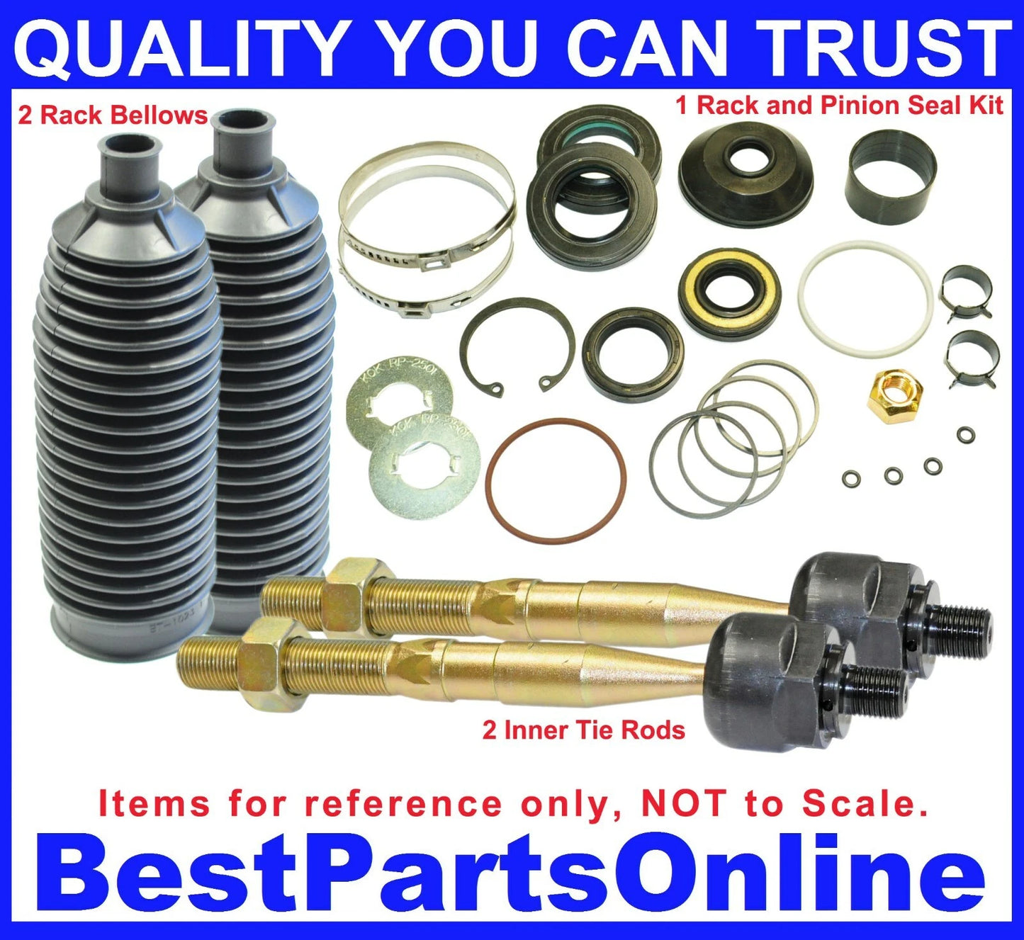 Rack and Pinion Bellows Inner Tie Rod Seal for Jeep Grand Cherokee (2011–2015)