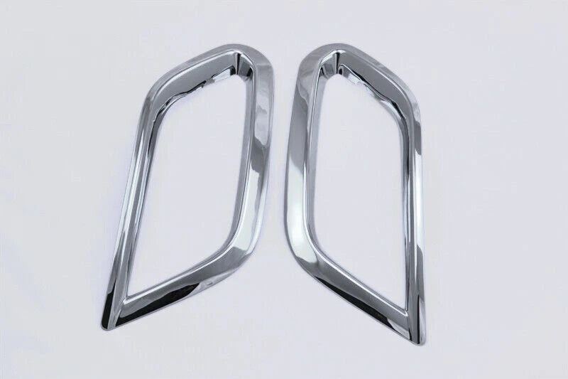 2 x ABS Chrome Front Fog Light Cover Trim Decor for Buick Encore (2013–2016)