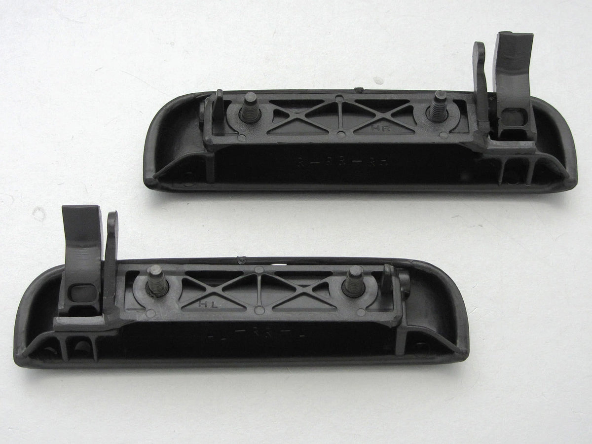 Black Rear Outer Door Handles for 1995-2000 Toyota Tercel Soluna (2 x)