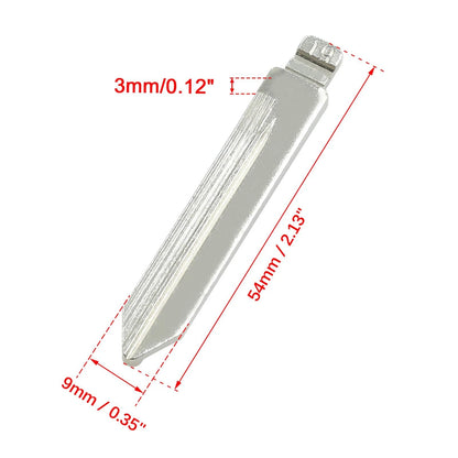 5 x Metal Car Flip Remote Key Blank Blade for Ford & Mercury
