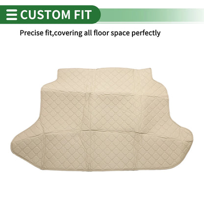 Cargo Liner Rear Trunk Mat for Honda CR-V 2002-2006 3D Circular Pattern Beige