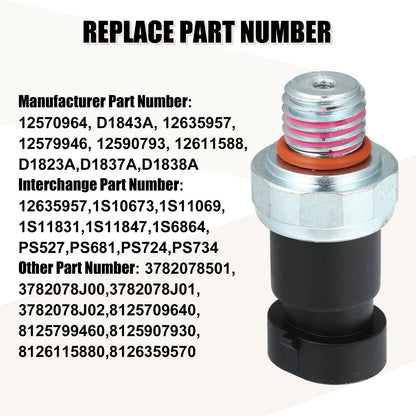 Engine Oil Pressure Sensor for Buick Chevrolet Cadillac