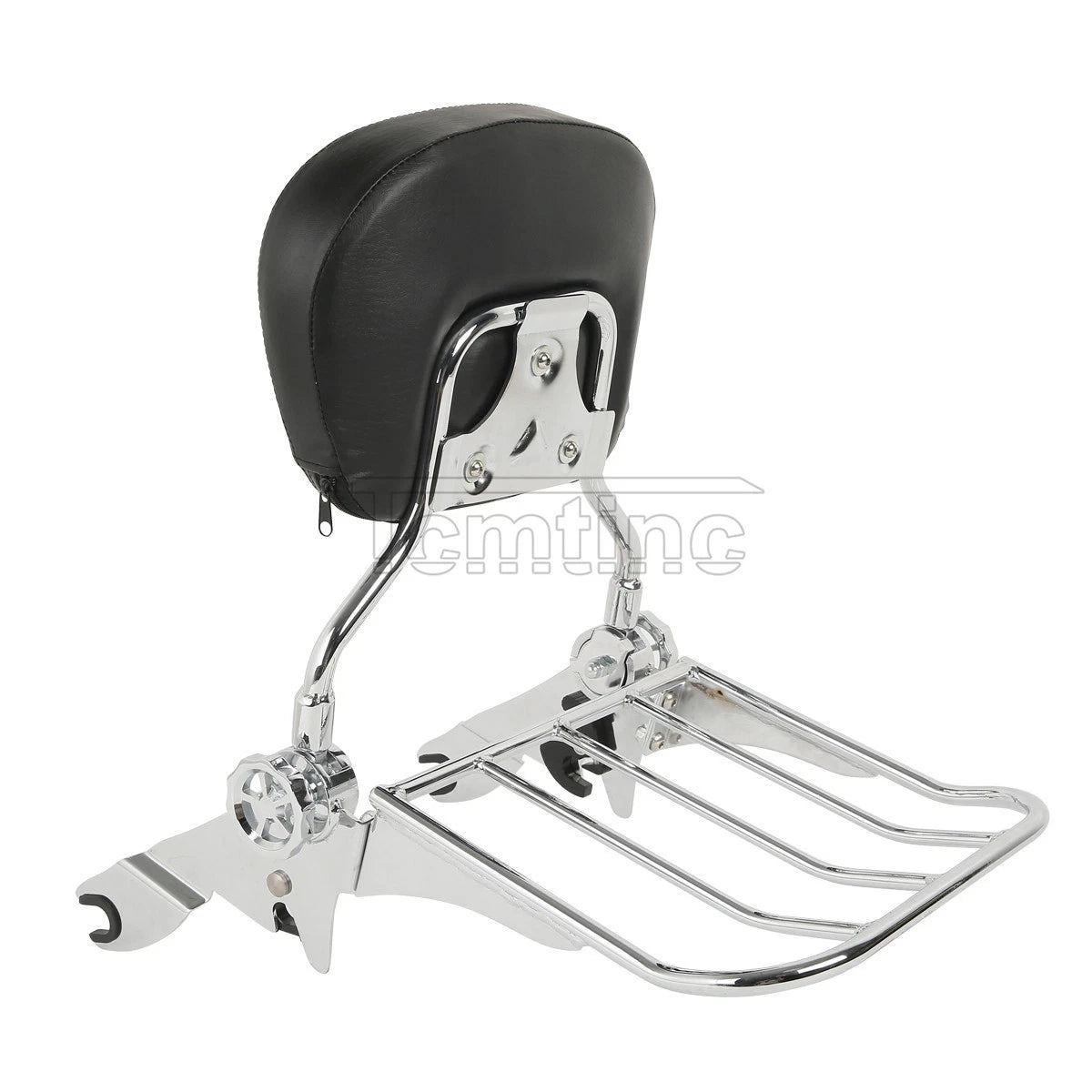 Backrest Sissy Bar Luggage Rack for Harley Touring Street Glide (2009-2025)