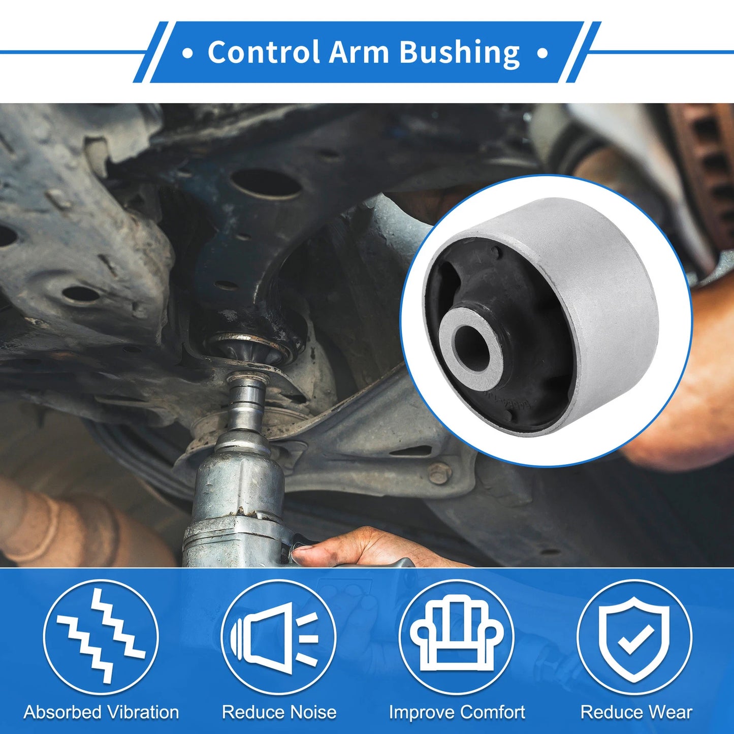 Front Lower Control Arm Bushing for Hyundai Accent (2006-2011)