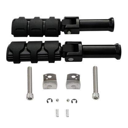 Driver & Passenger Footpeg Footrests Bracket for Harley Softail (2018-2025)