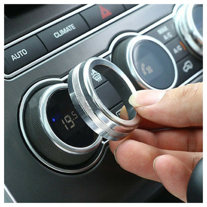 Air Condition Switch Knob Trim Ring for Land Rover Range Rover L405 (2013-2017)