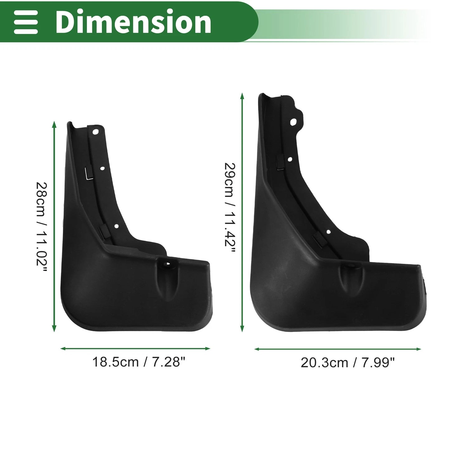 Mud Flaps & Splash Guards for Buick Envision (2022–2024)
