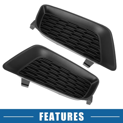 Front Left/Right Fog Light Grille Covers for Dodge Charger (2011 - 2014)