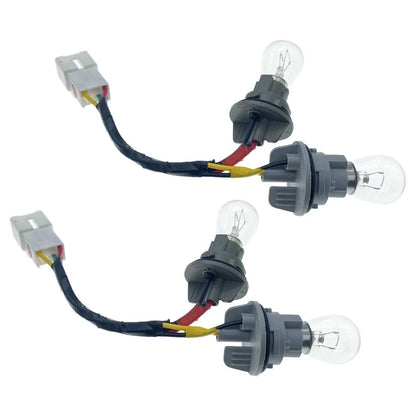 Outer Tail Light Socket Harness w/ Bulb for Kia Forte (2013-2016)