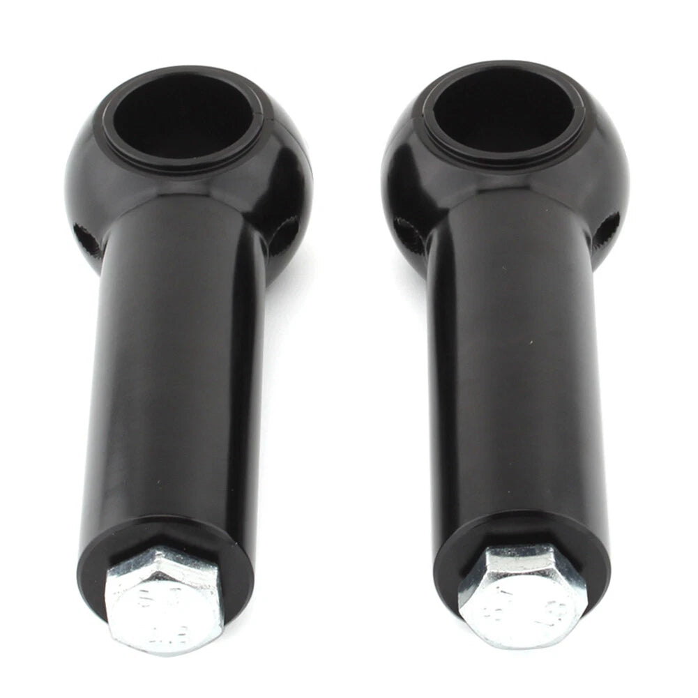 4" Handlebar Clamp Riser for Harley Davidson Cruisers  - Pair