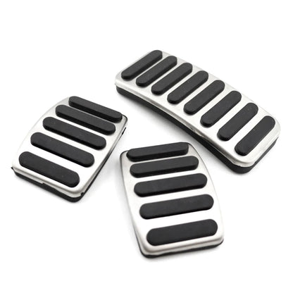 Clutch Brake Gas Pedals Protection Covers for Suzuki Vitara SX4 S-Cross (15-21)