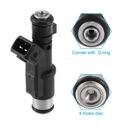 4 x Fuel Injectors for CITROEN C4 C5 C8 PEUGEOT 206 307 406 (2004-2010)