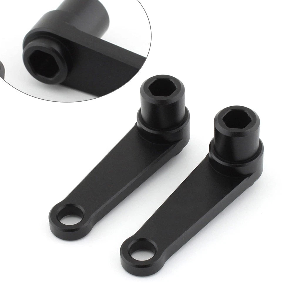 Black Windshield Fairing Bracket for BMW K1600B K1600GTL R1200RT (2011-2023)