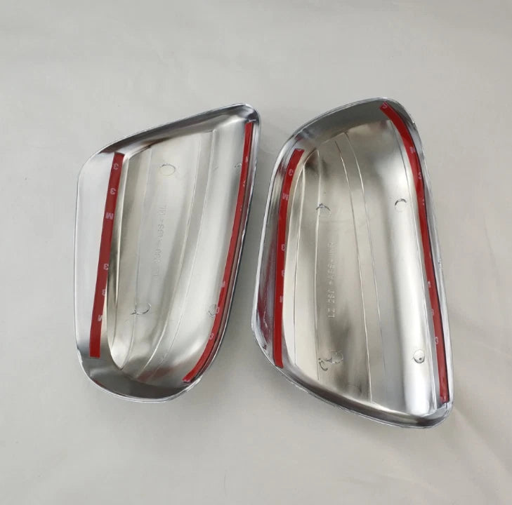 Rear View Side Mirror Cap Cover Trim for Toyota Sienna (2021-2023) 2 x ABS Chrome