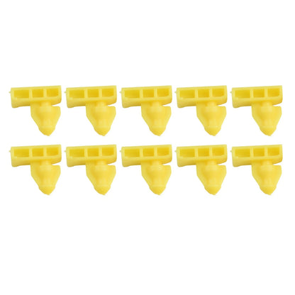 2 x White Clips for Nissan Juke & X-Trail