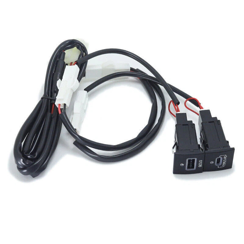 USB QC3.0 Charger PD Kit 1x for VW Jetta MK6/Golf GTI R-Line (2010–2014)