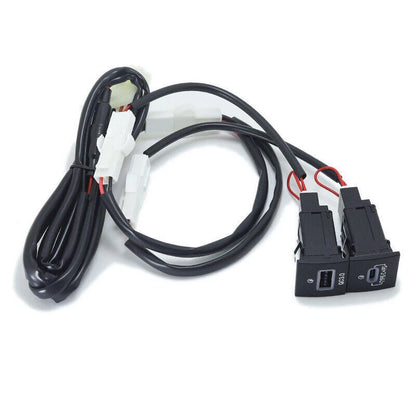 USB QC3.0 Charger PD Kit 1x for VW Jetta MK6/Golf GTI R-Line (2010–2014)