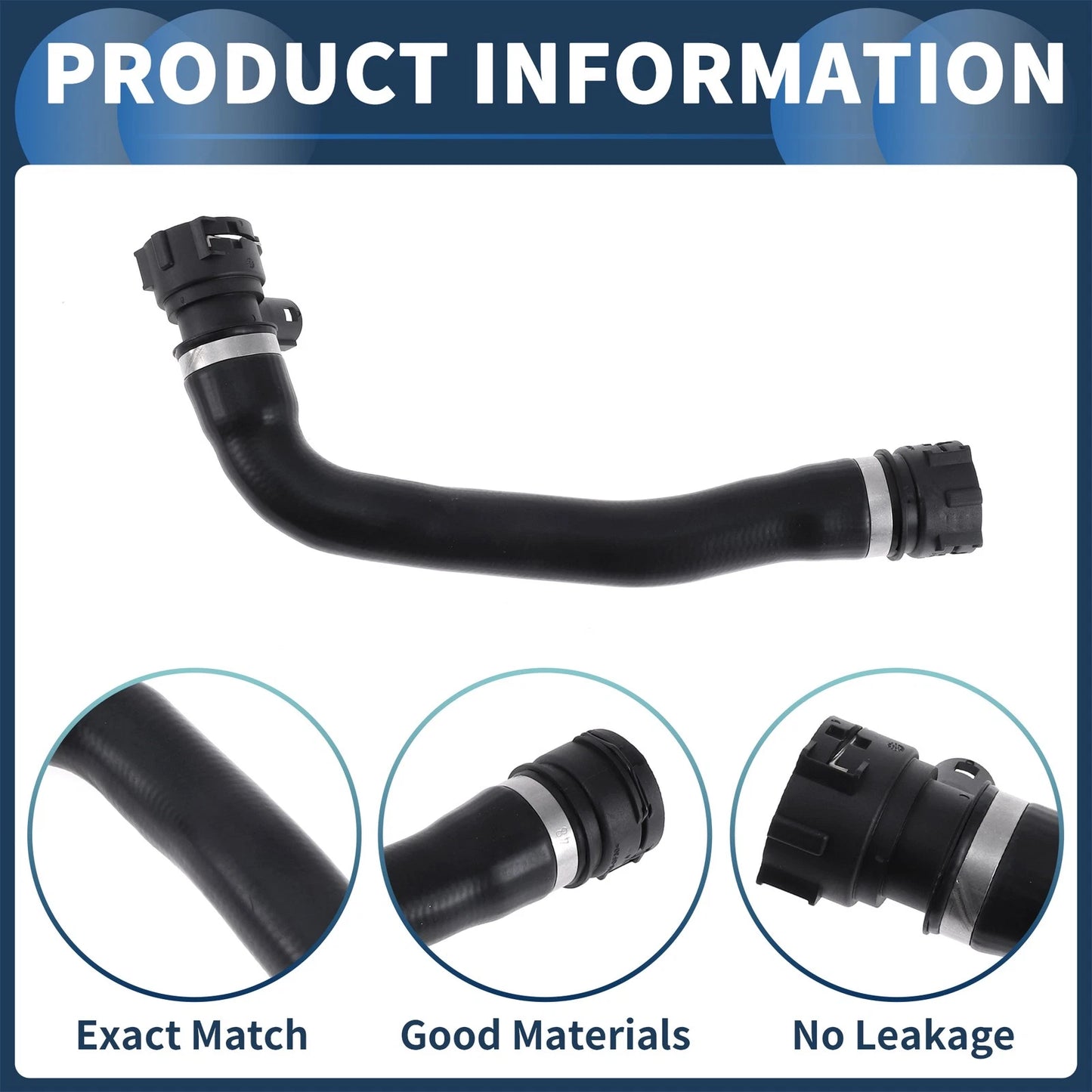 Radiator Hose for BMW 550i (2006-2010)