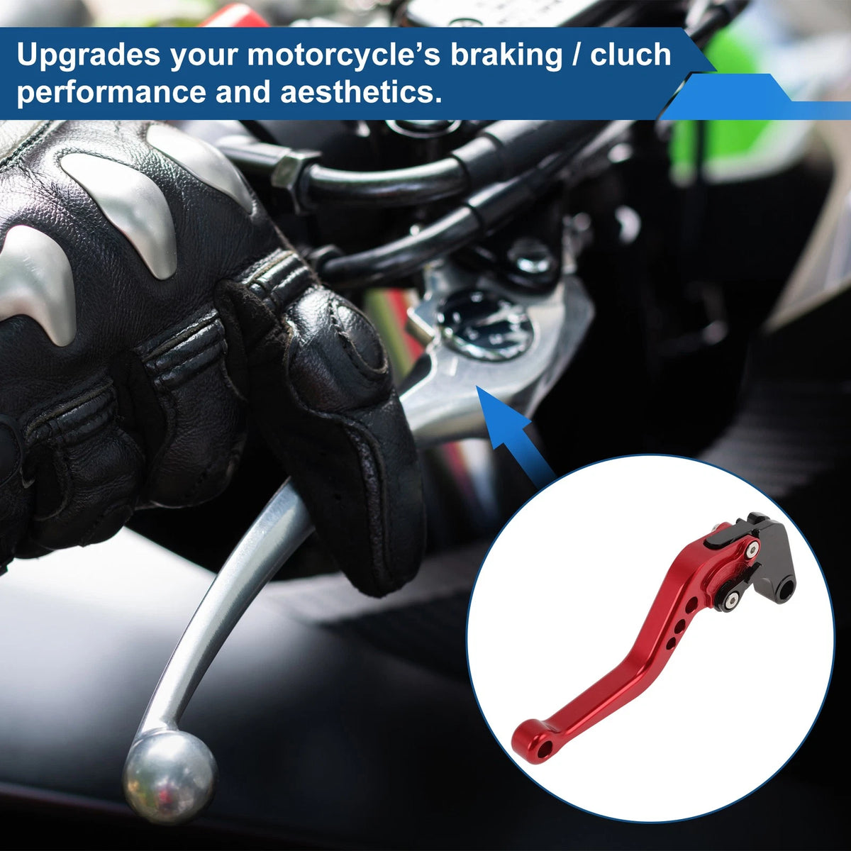 Brake Clutch Levers Red 1 pair for Yamaha MT-10/FZ-10 (2017–2021)