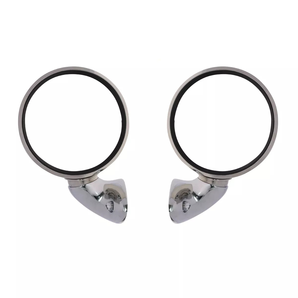 Chrome Door Mirror x2 for AMC Gremlin X Sedan 1970-1978