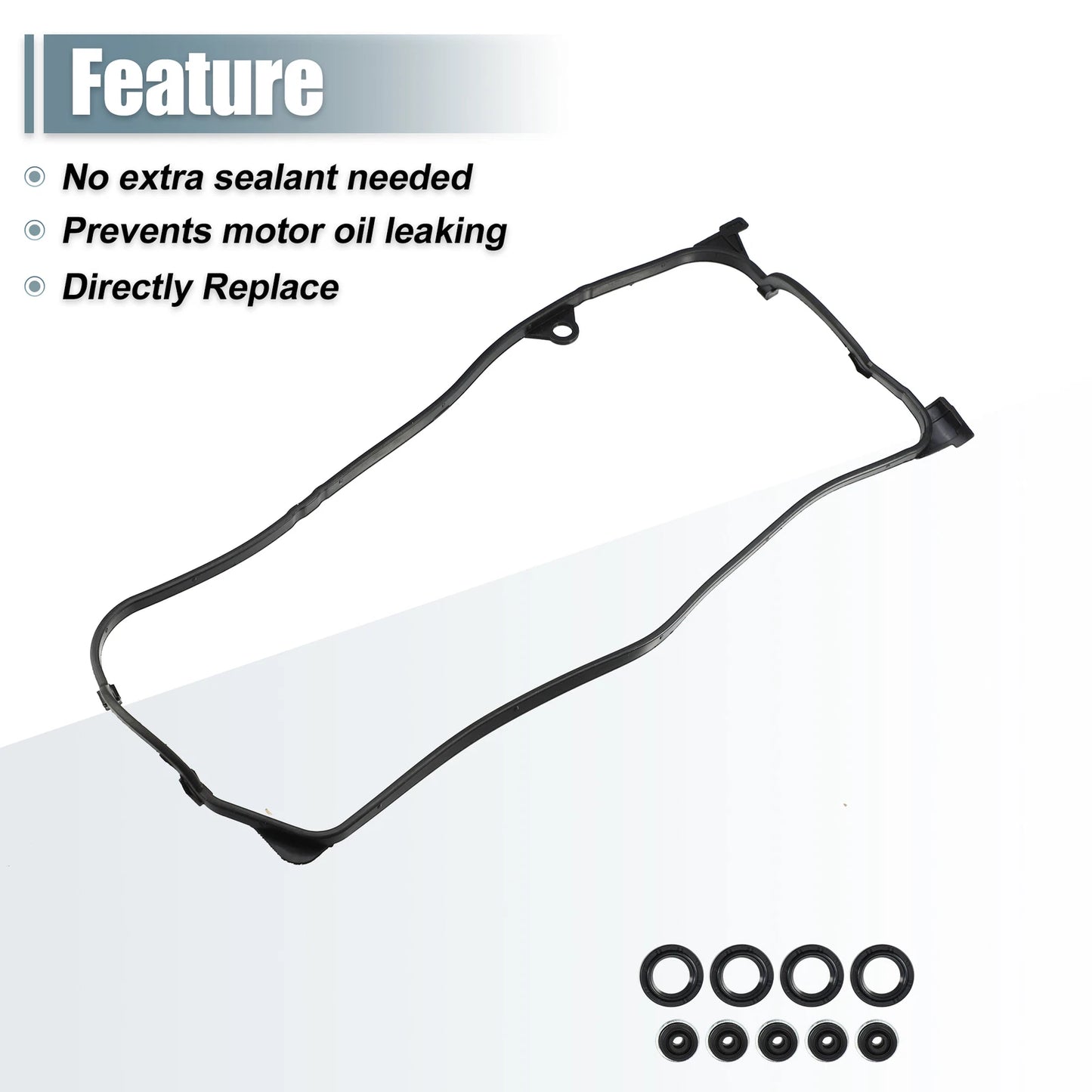 Valve Cover Gasket Set for Honda Civic DX LX V-TEC 1.7L (2001-2005)