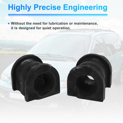 Black Stabilizer Sway Bar Bushings for Honda Accord (2018-2023)