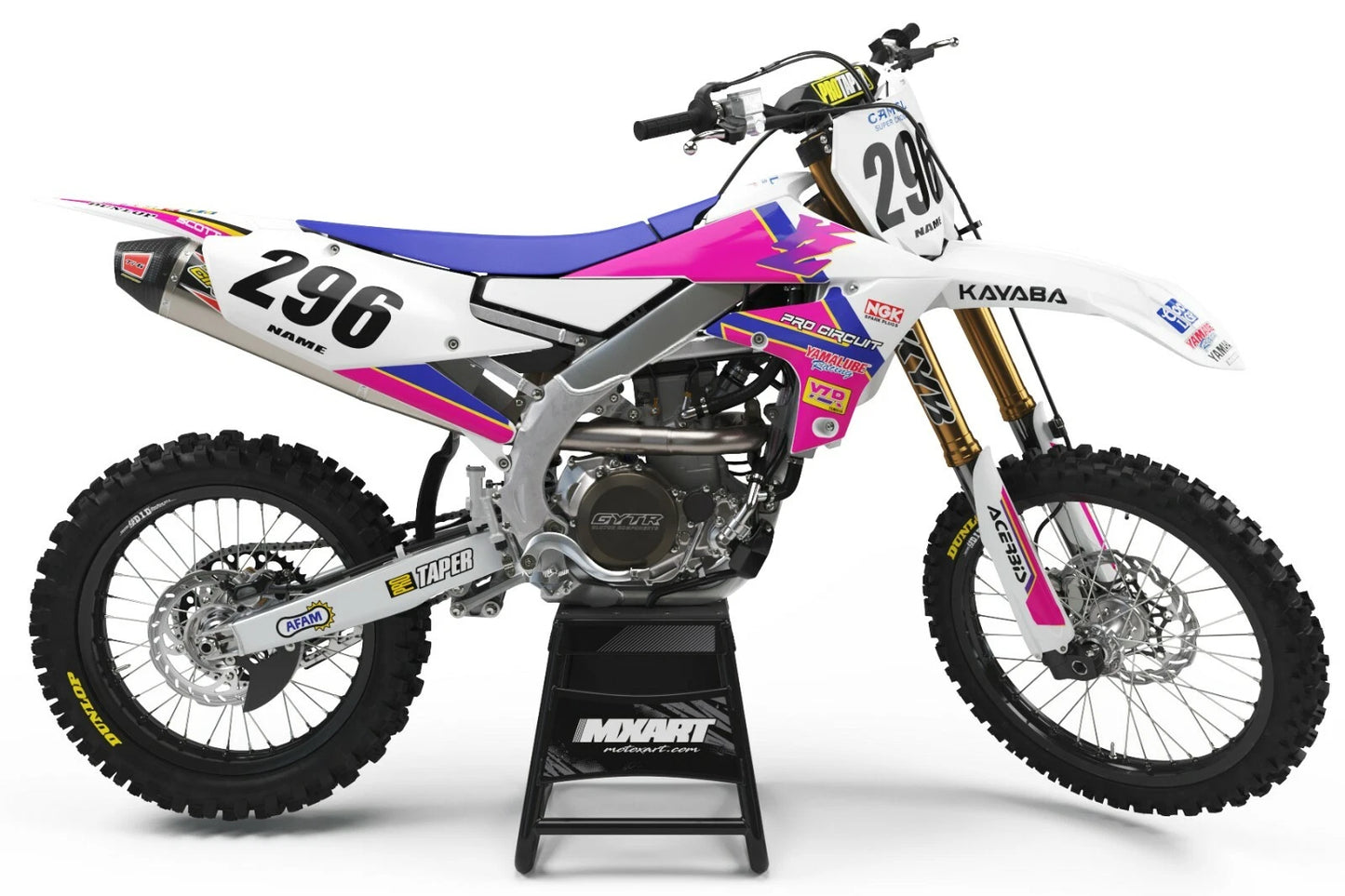 Custom Graphics Full Kit for Yamaha YZF 450 (2006-2009) BERM STYLE Stickers