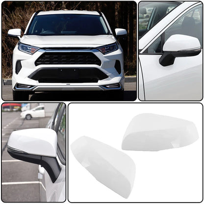 Rearview Mirror Cover Cap for Toyota RAV4 2020-2024 (2 x Covers)