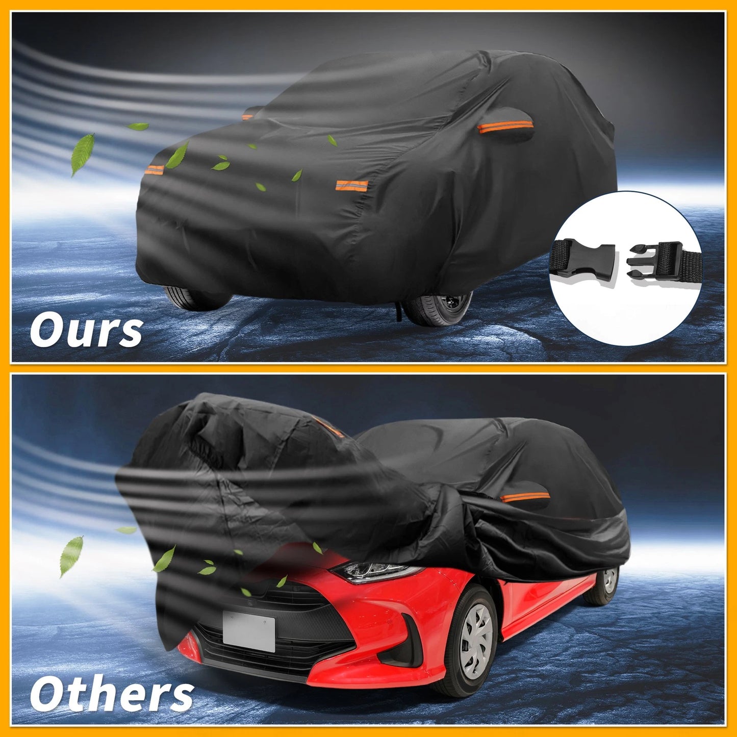 Waterproof All Weather Car Cover for Toyota Yaris