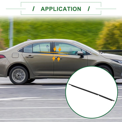 4pcs Weatherstrip Window Seal for Toyota