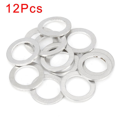 1 M18 Silver Tone Oil Drain Plug Gaskets for Honda