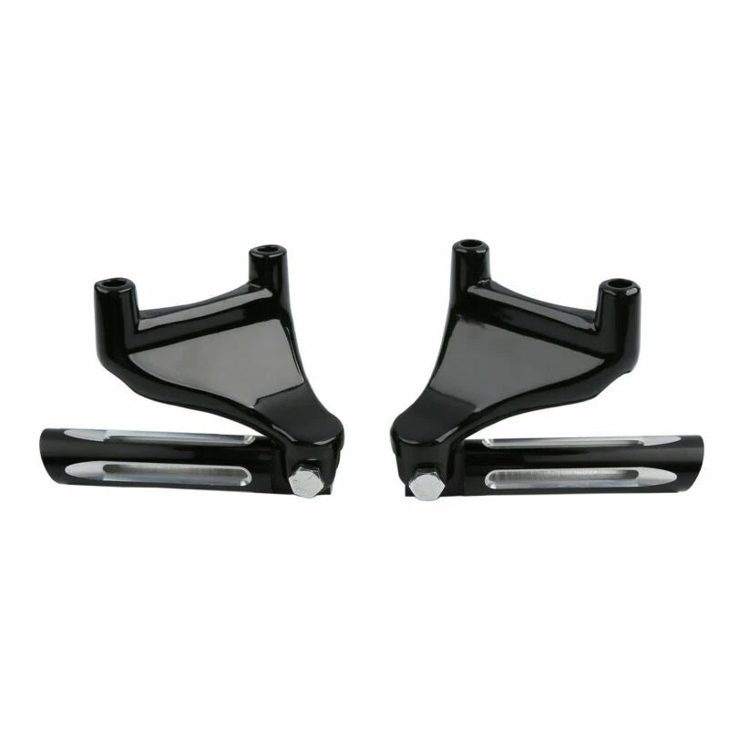 Rear Passenger Foot Pegs for Harley Sportster 883 1200 (2004-2013) Black