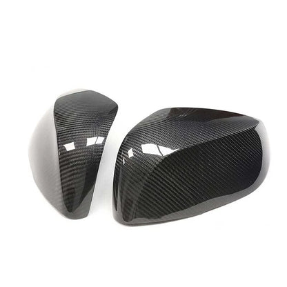 Dry Carbon Fiber Add-on Side Mirror Cover Caps for Infiniti QX50 QX60 16-21