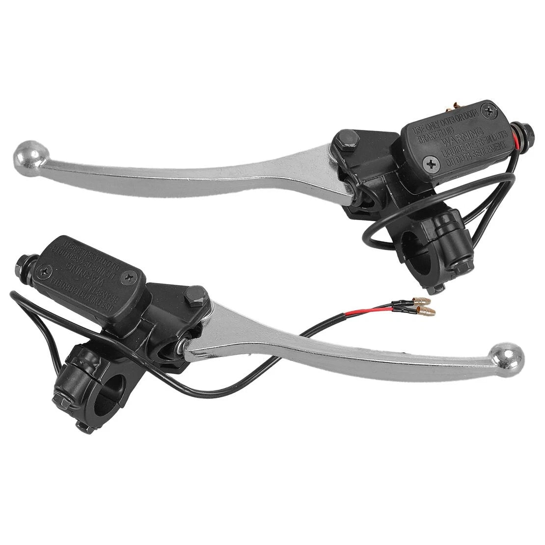 L+R Brake Lever Clutch Master Cylinder for Honda XR125L XR150L XR250L XR400R