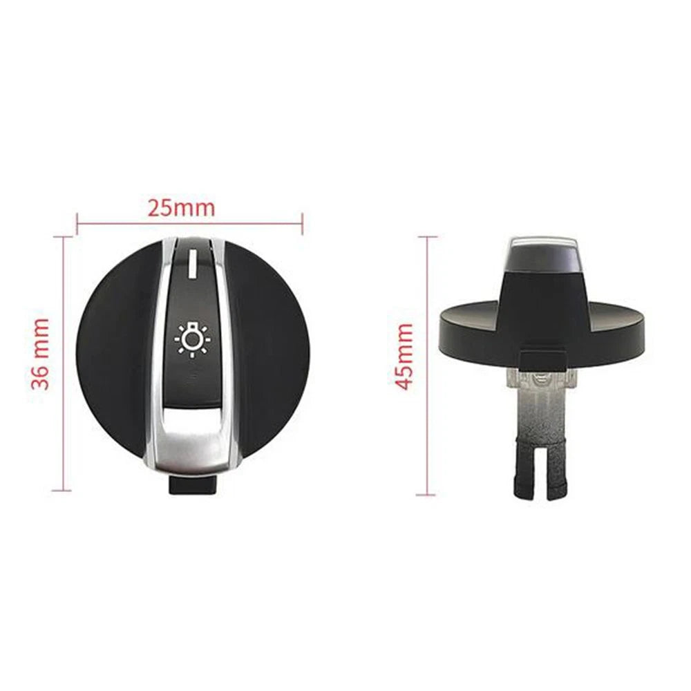 Front Headlight Control Switch Knob for BMW 5 7 Series (2010-2017)