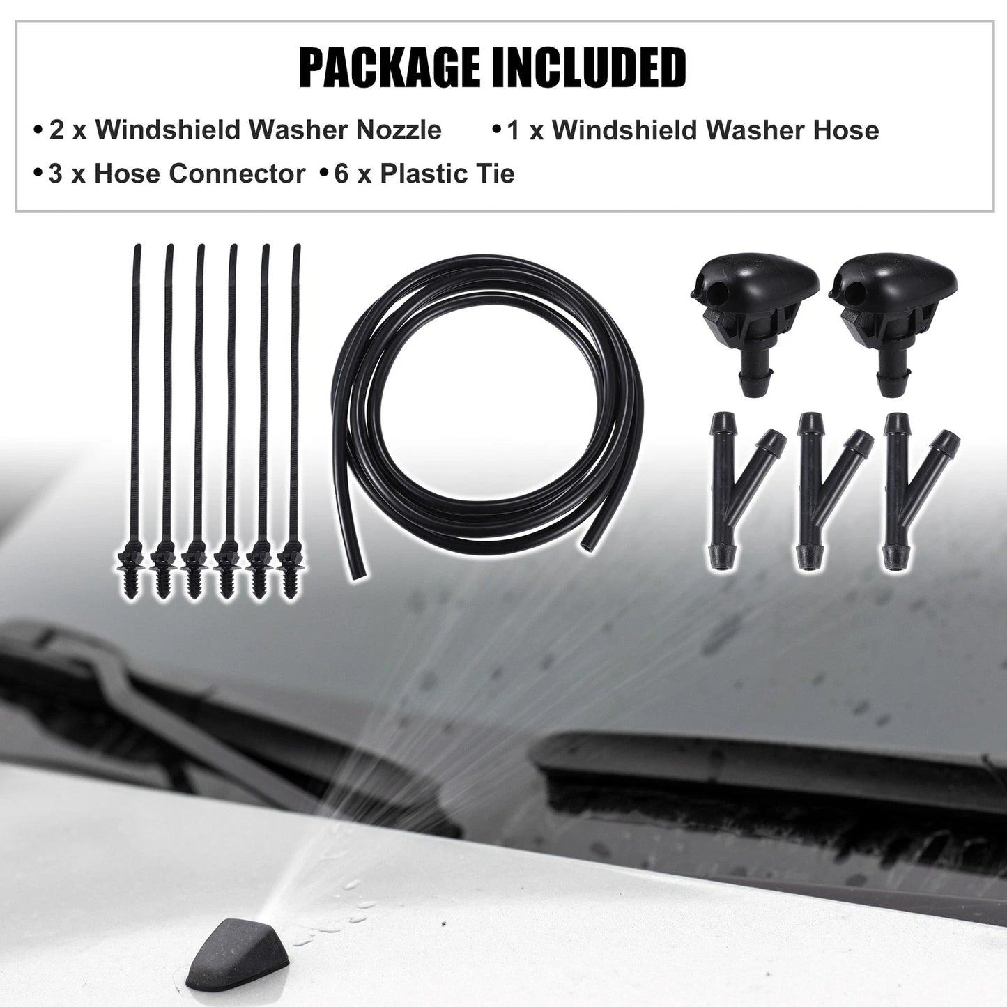 Windshield Washer Nozzle Spray for Nissan Frontier (2005-2023)
