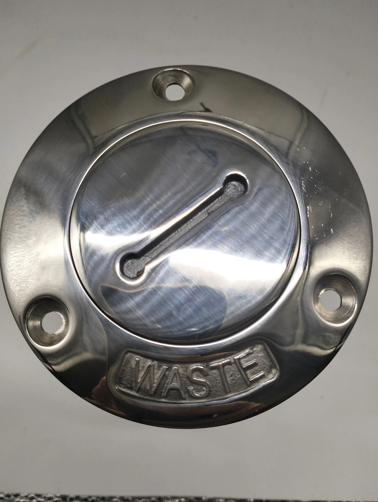 Deck Filler 2" 50mm Waste 316 Stainless Steel for Marine Applications