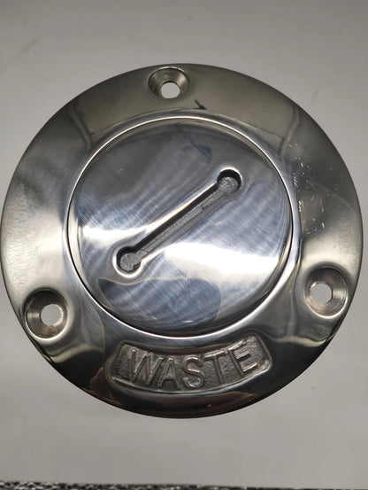 Deck Filler 2" 50mm Waste 316 Stainless Steel for Marine Applications