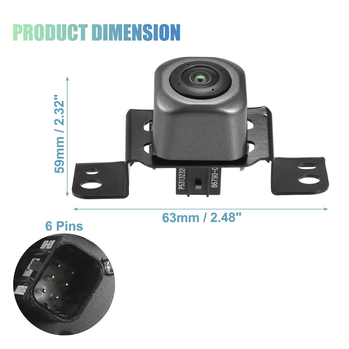 Rear View Backup Camera for Toyota Highlander (2017-2022)