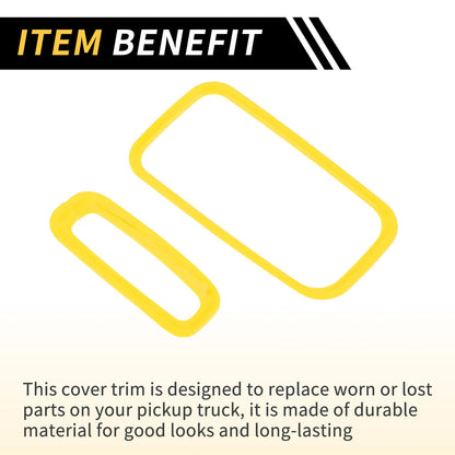 Center Console Gear Shift Ring Cover Trim for Jeep Wrangler JK (2007-2018)