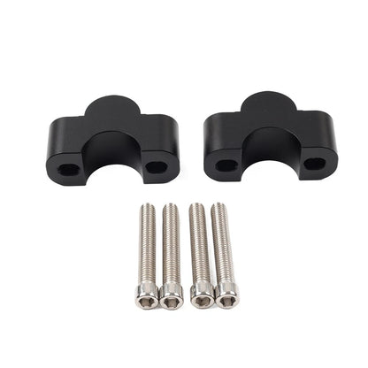 28mm Handlebar Risers Mount Clamp for Honda Suzuki Kawasaki Motorcycles
