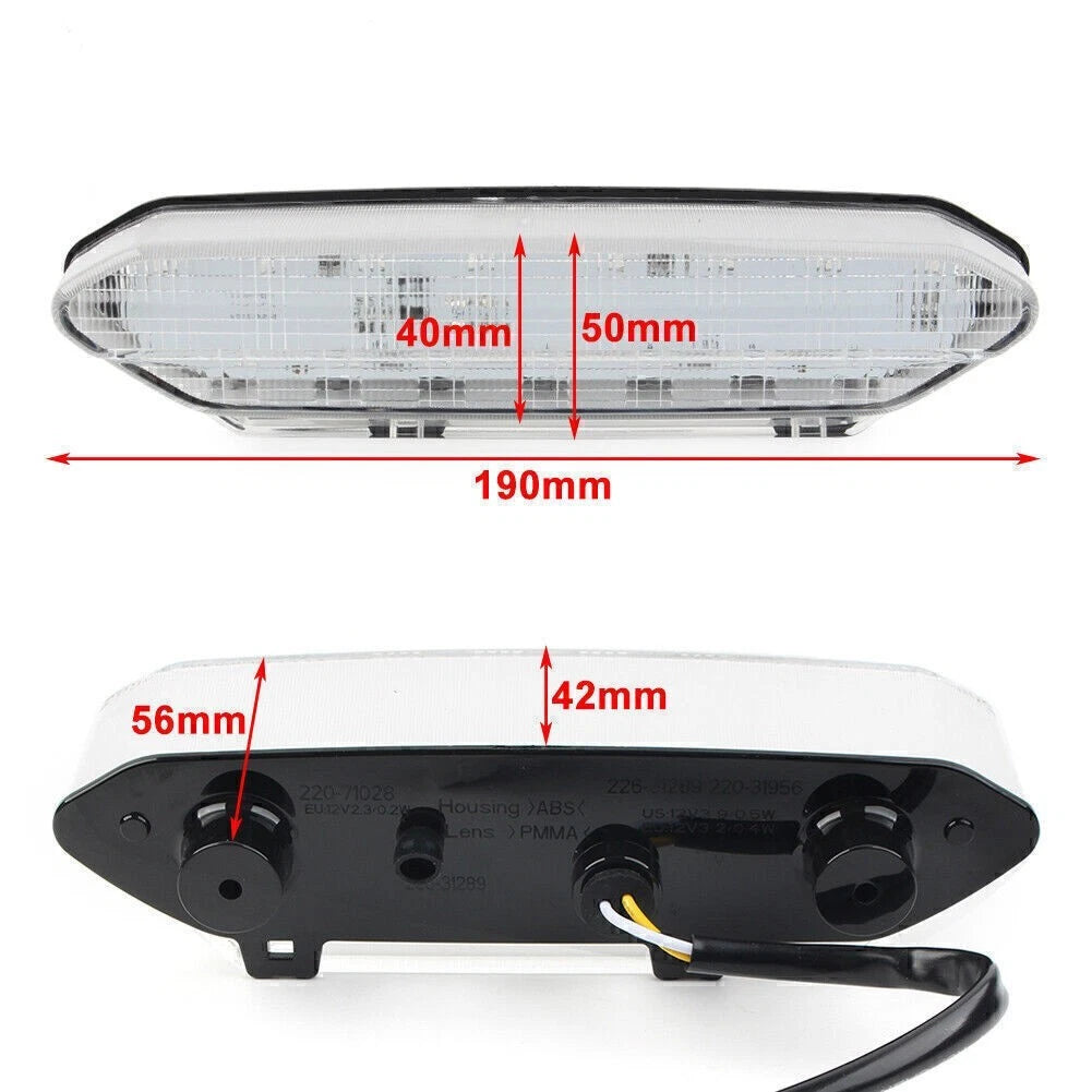LED Tail Light for 2006-2009 YAMAHA YFZ450 2 x Taillights 5TG-84710-21-00