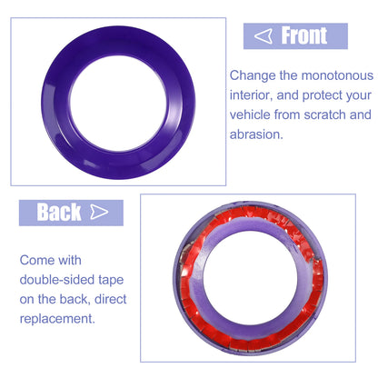 2 x Pillar Speaker Decoration Covers for Jeep Wrangler JK (2007-2014) Purple
