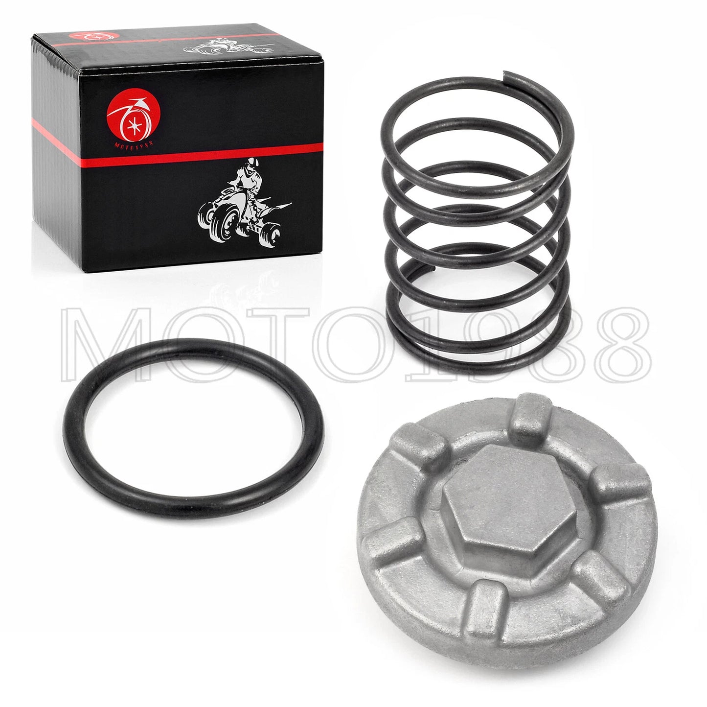 Oil Drain Plug & O-ring & Spring for Yamaha Kodiak Grizzly Rhino (1999–2013)