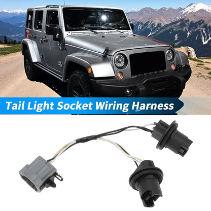 Tail Light Socket Wiring Harness for Jeep Wrangler JK (2007-2018)