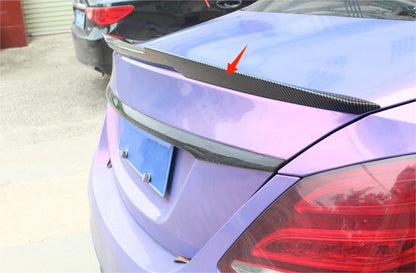 Rear Spoiler Carbon Fiber for Mercedes-Benz C-Class W205 Sedan (2015-2021)