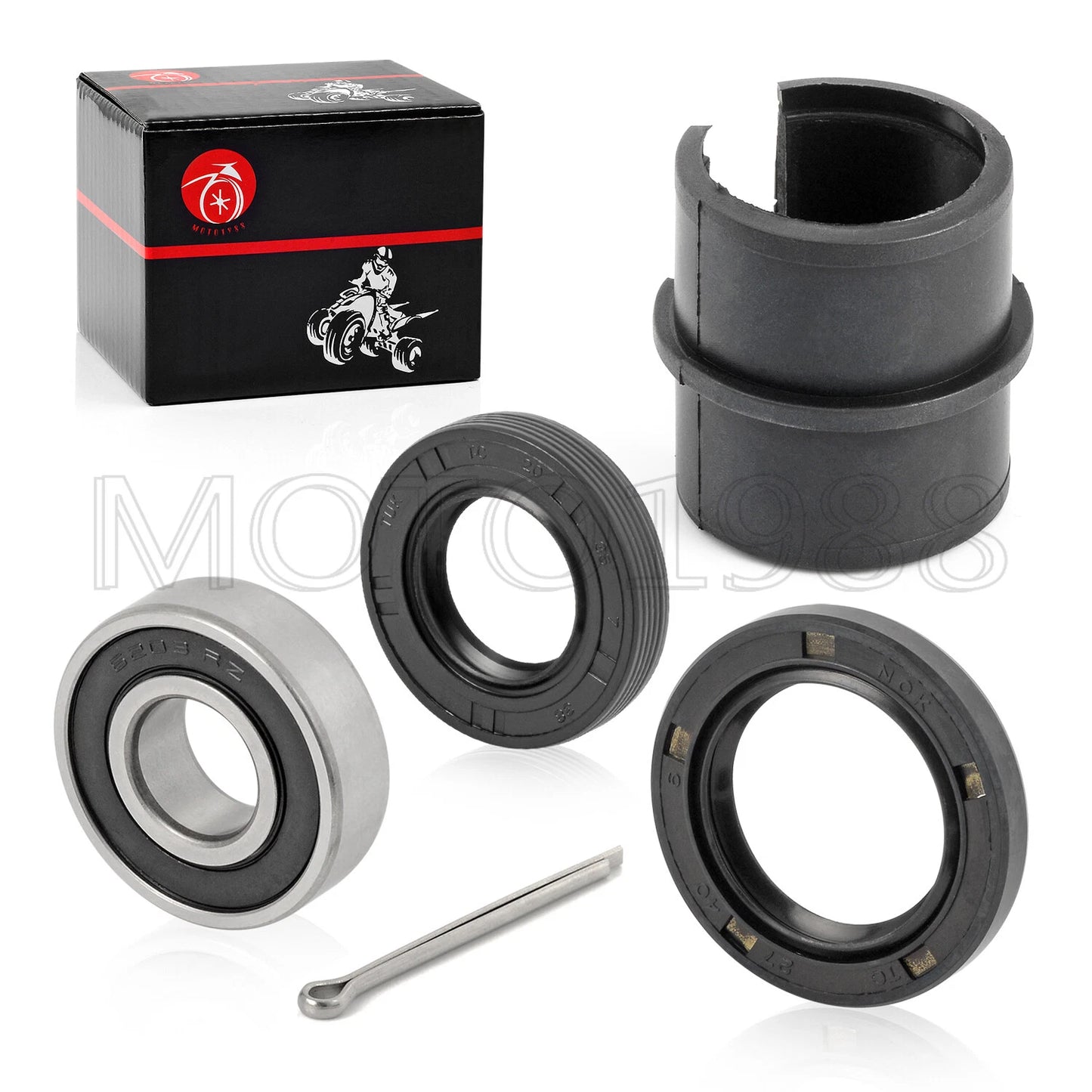 Steering Stem Bushing Seal Kit for Honda FourTrax 250 TRX250X/R TRX250R
