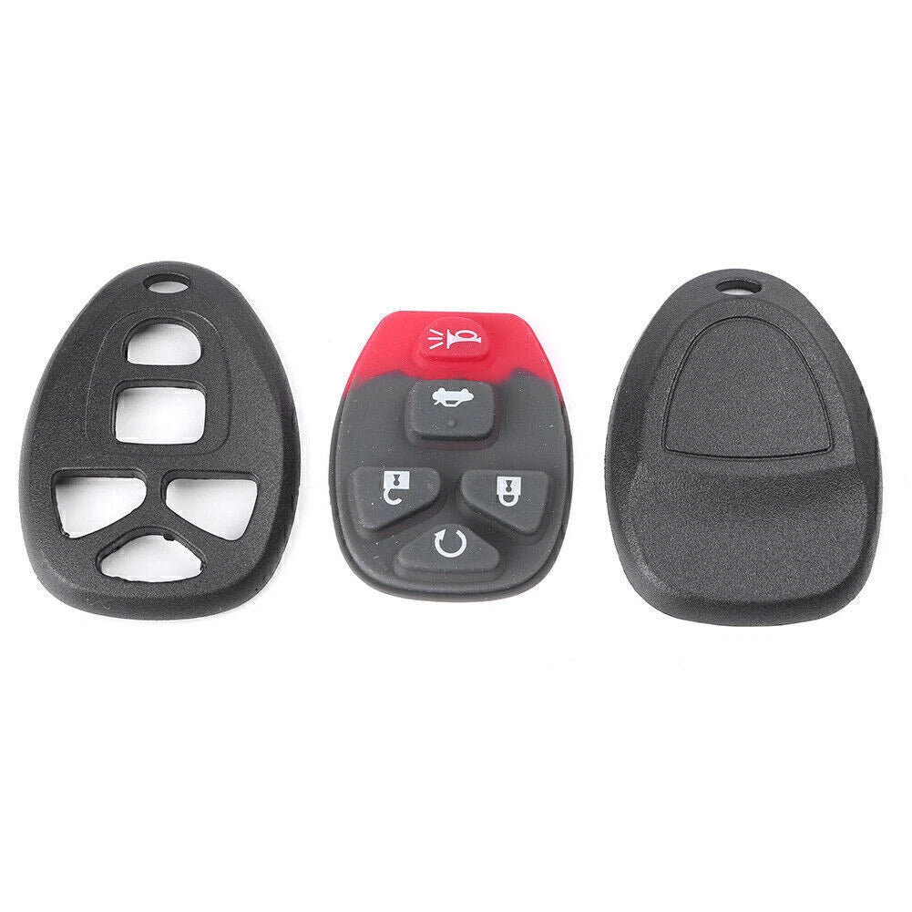 5-Button Remote Key Fob Shell Case for Buick Lucerne (2006-2012)